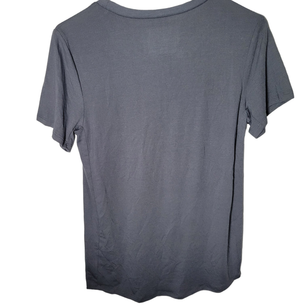 Isabel Maternity by Ingrid & Isabel Gray “Hello Baby” Womens XS Short Sleeve Top