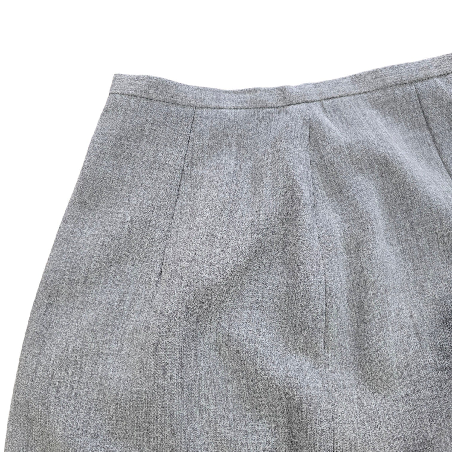 Worthington JCPenney Women's petite gray careerwear skirt - 6P