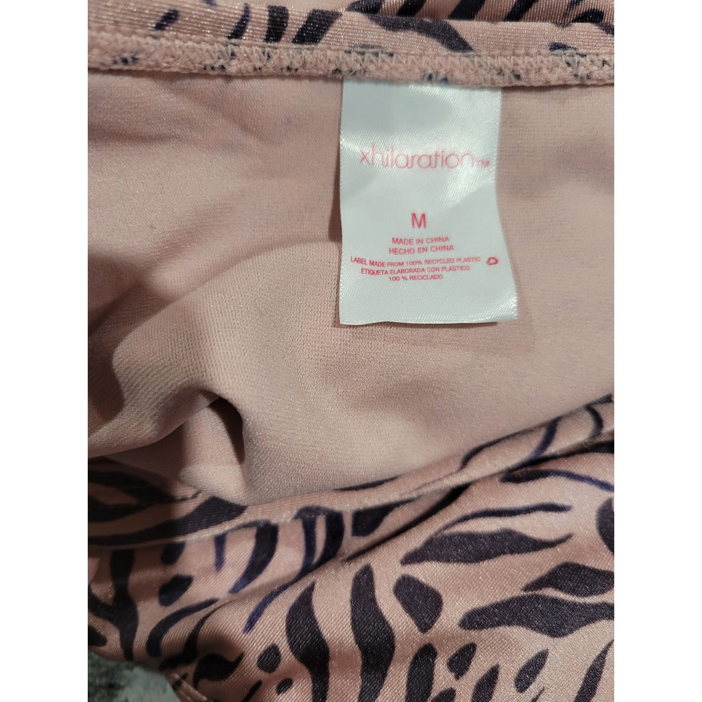 Xhilaration Juniors High-Leg High-Waist Animal Print Bikini Bottom – Medium (NWT)