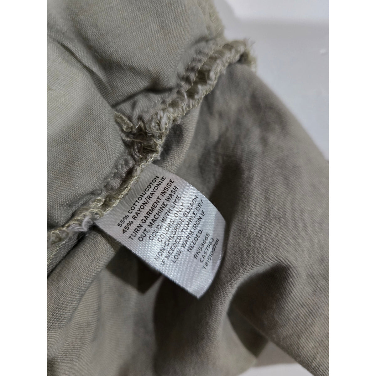 Treasure & Bond Women’s Gray Camo Utility Button-Up Shirt Jacket - Size Medium