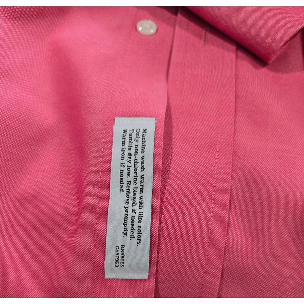 Nordstrom Men’s Shop Smartcare Pink Traditional Fit Dress Shirt – 17 37/38