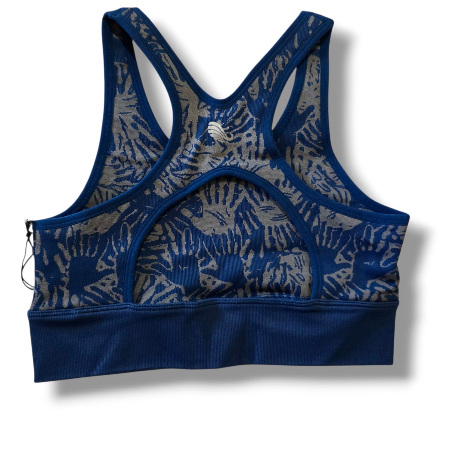 Astro Remiges Women’s High Impact Racerback Sports Bra – Asteroid Blue, Medium
