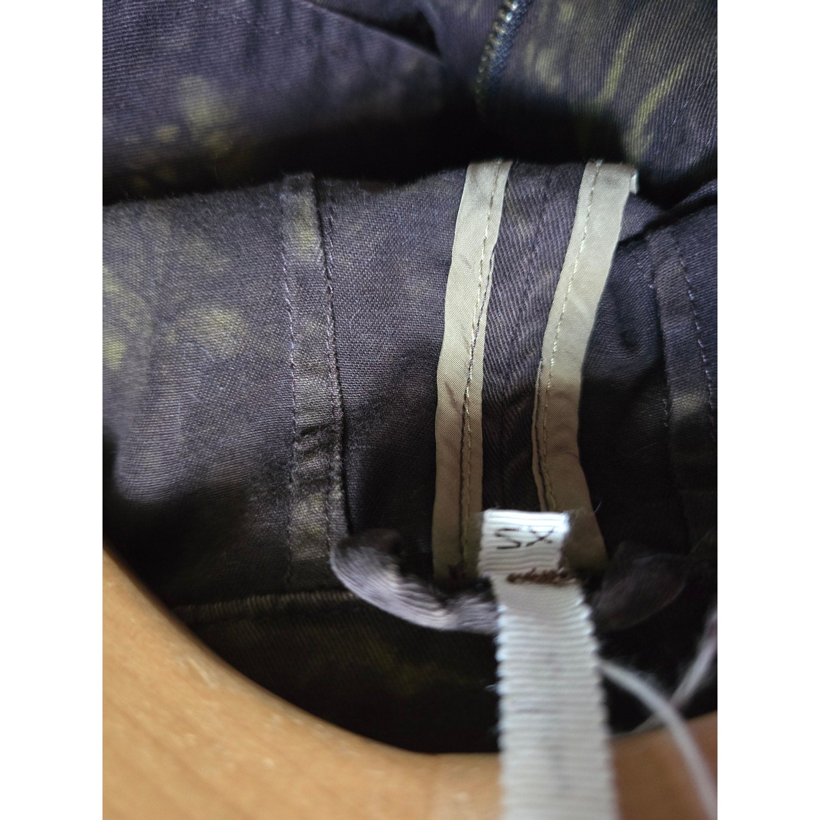 Willow & Clay Brown Tie-Dye Utility Cargo Jacket – XS