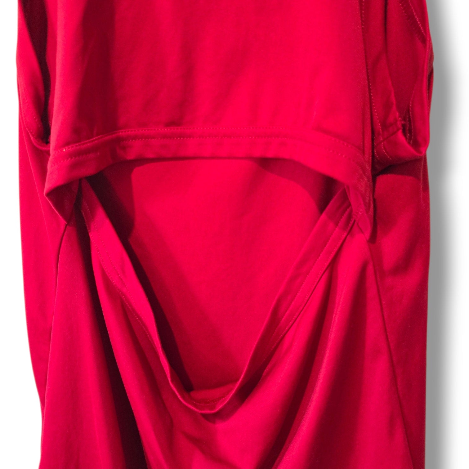 Nike Dri-FIT Red Cut-Out Back Training Tank – Small