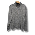 Weatherproof Vintage Men’s Gray Heather 1/4 Zip Fleece Pullover Medium