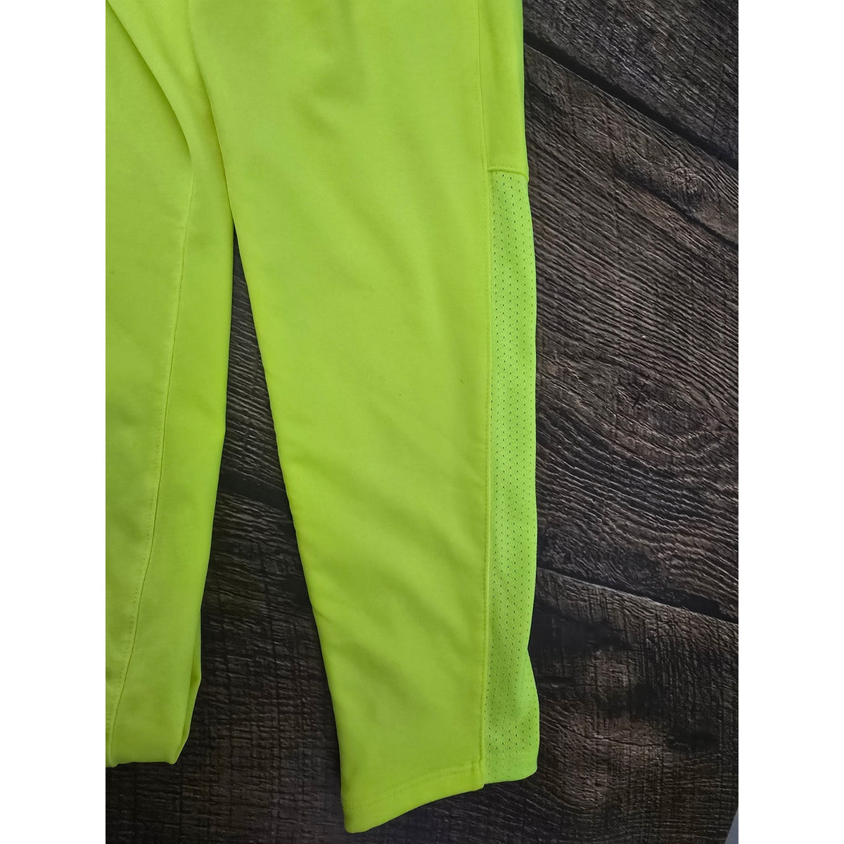 Under Armour HeatGear Fitted Long Sleeve Running Athletic Shirt Neon Yellow LG