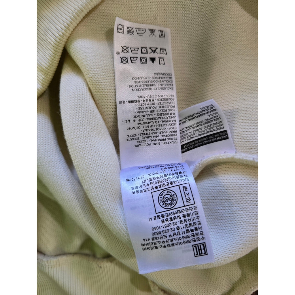 Levi's Cream Cozy Faux Fur Sherpa Crewneck Sweatshirt