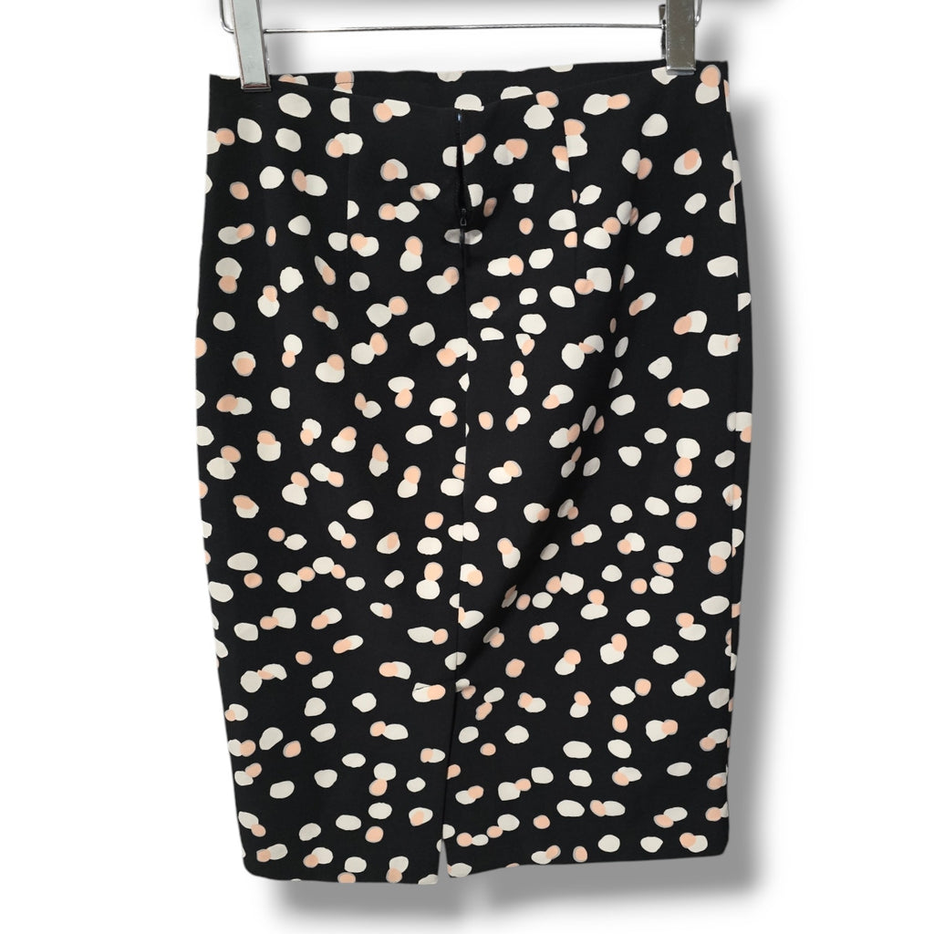 Philosophy Women’s Black White Dot Print Pencil Skirt Size 2 – Classic Slim Fit