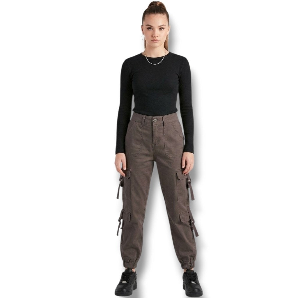 Telepatía Women’s gray Cargo Pants – Size 1/25
