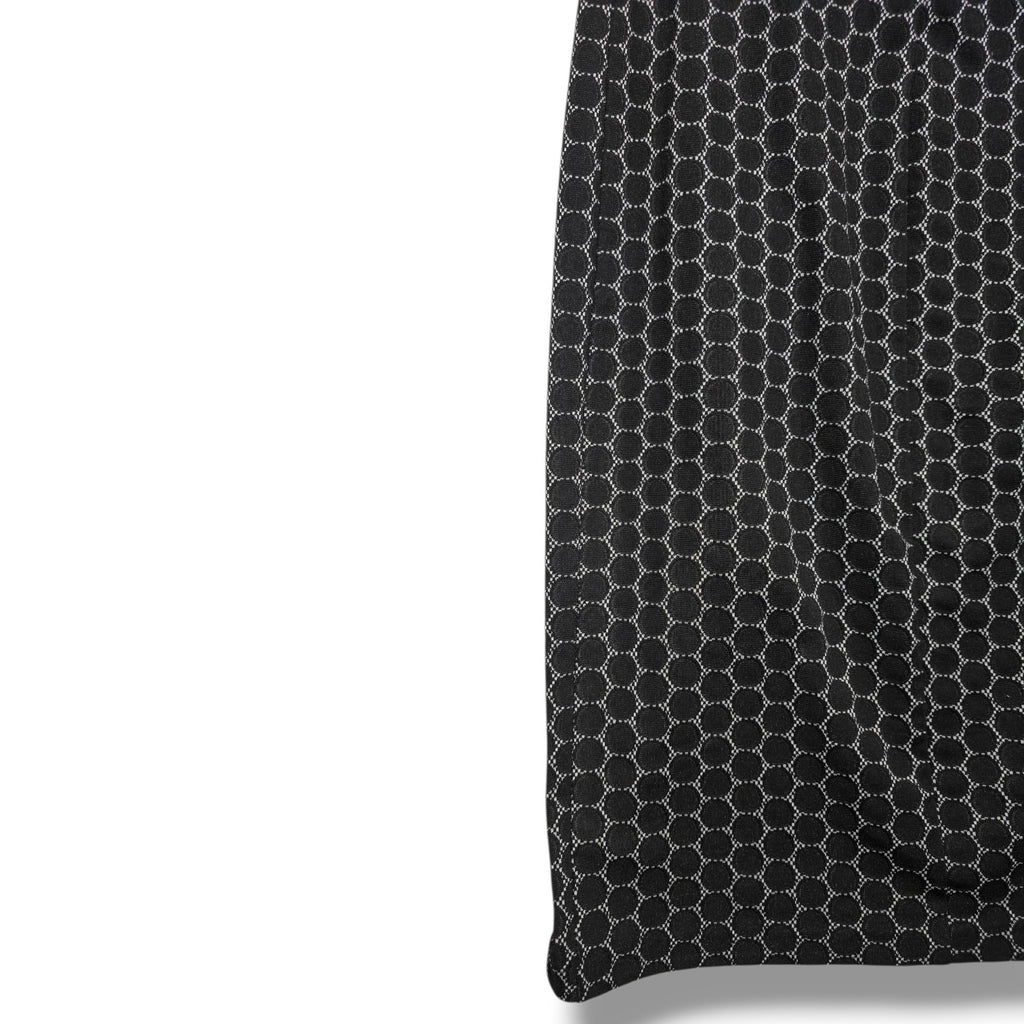 ELLE women's Black & White Geometric Honeycomb Pencil Skirt Size Small