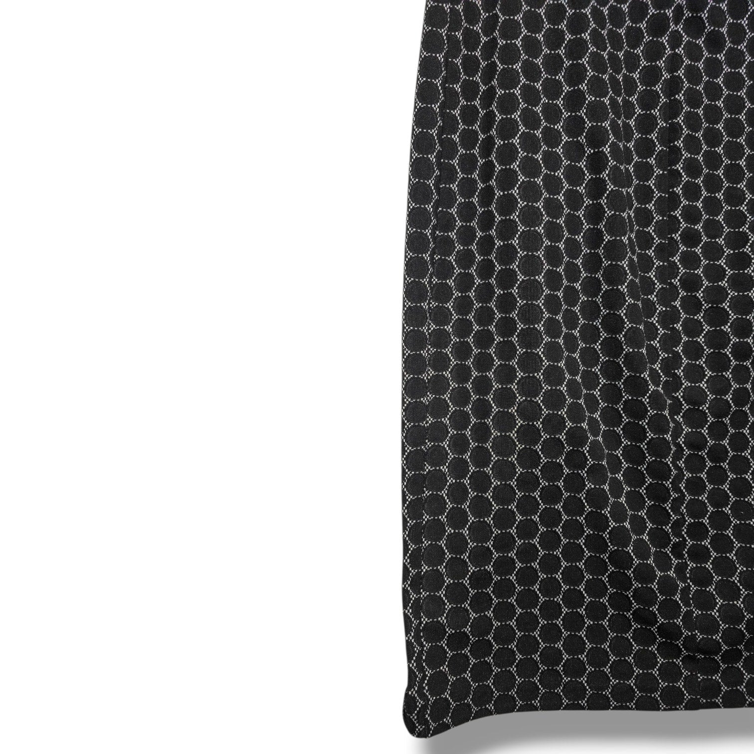 ELLE women's Black & White Geometric Honeycomb Pencil Skirt Size Small