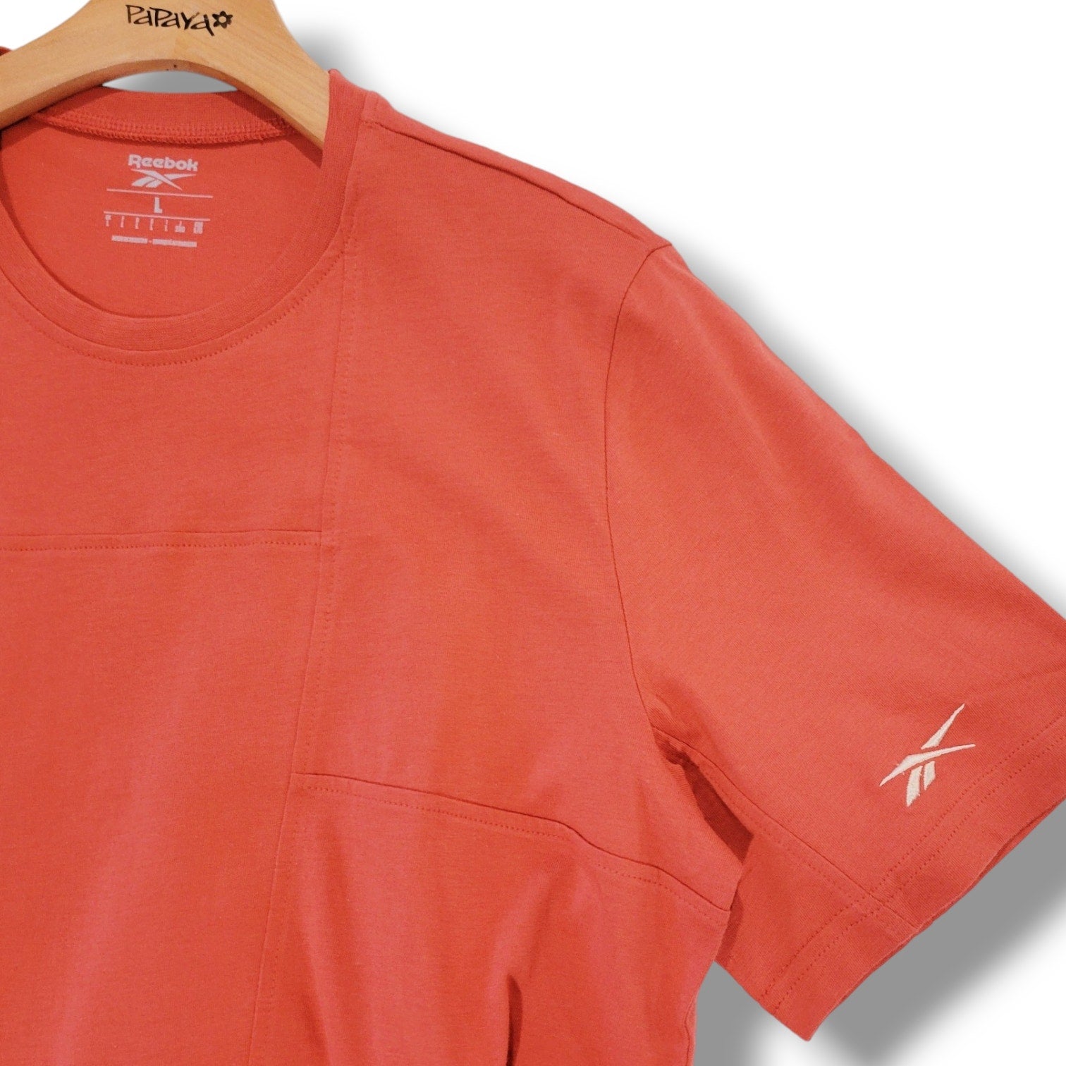 Reebok Men’s Coral Rhodonite Minimal Waste Tee – Size Large