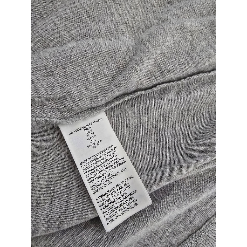 Daily Ritual Women's Size Small Heather Grey Jersey Knit Sleeveless Swing Dress