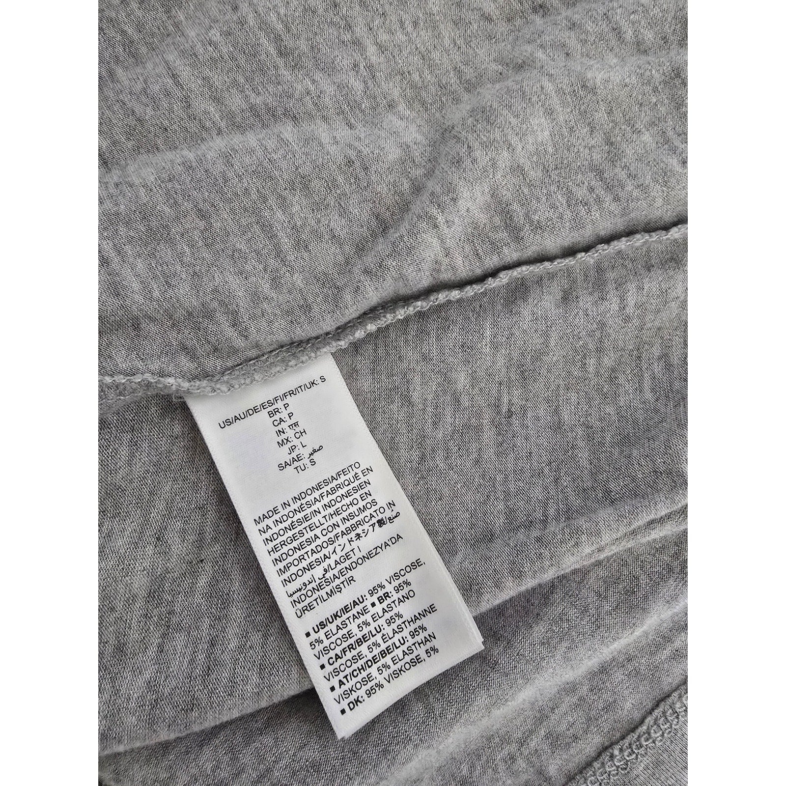 Daily Ritual Women's Size Small Heather Grey Jersey Knit Sleeveless Swing Dress