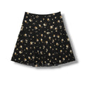 Old Navy Women’s Black Floral Sheer Lined Skirt – Size 0, 27” Waist, 18” Length
