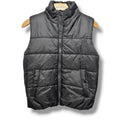 H&M Women's Size US 8/10 Black High-Collar Puffer Vest