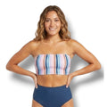 Xhilaration Women’s Longline Metallic Strapless Bandeau Bikini Top – XS