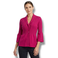 Nine West Women’s Fuchsia Ribbed Knit Cardigan – Gently Used size small