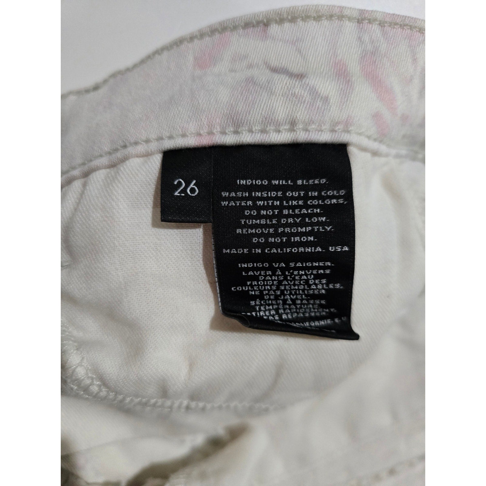 J Brand Women’s Floral Print Super Skinny Jeans – Size 26