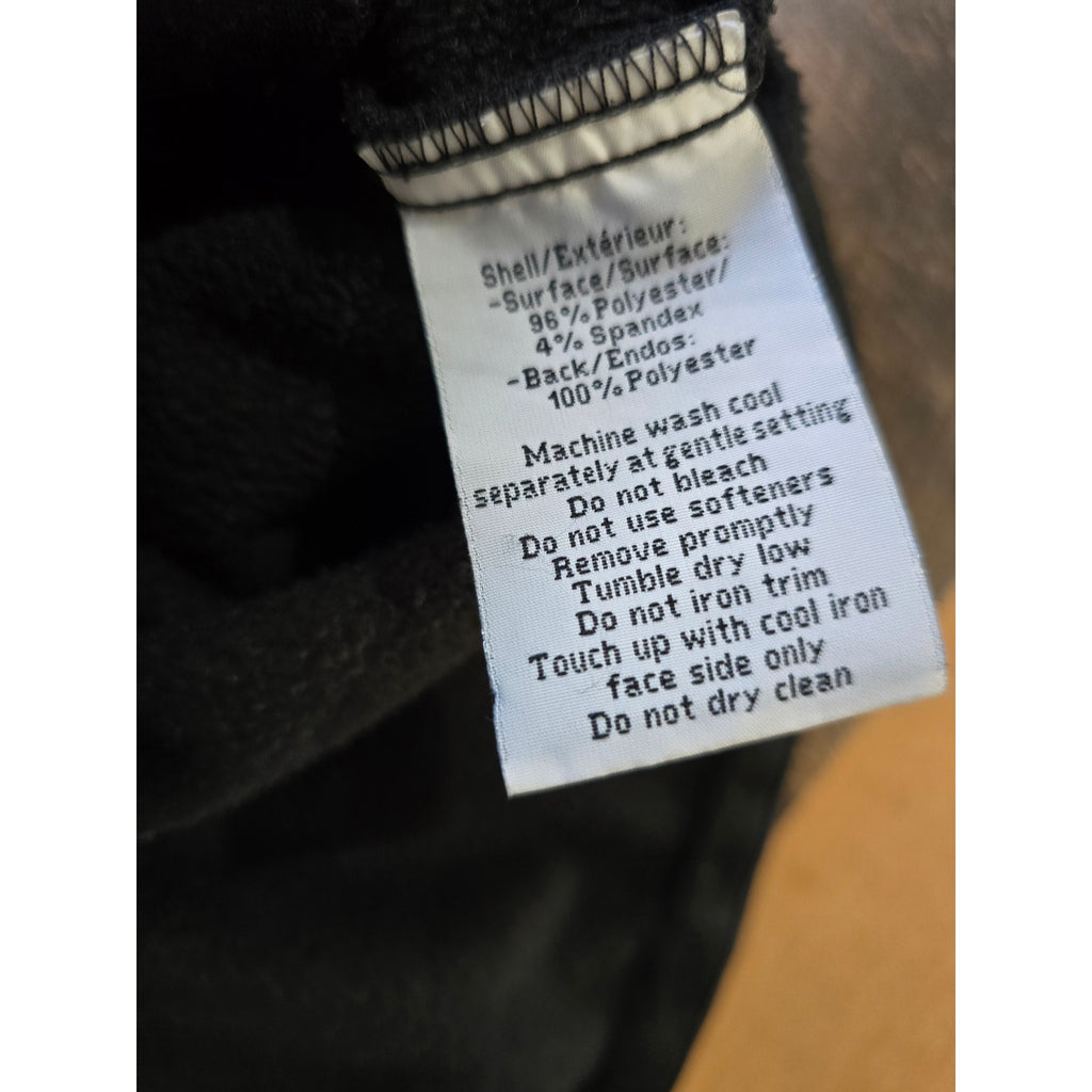 North End DeWalt Men's Embroidered Softshell Jacket XL Black Fleece Lined