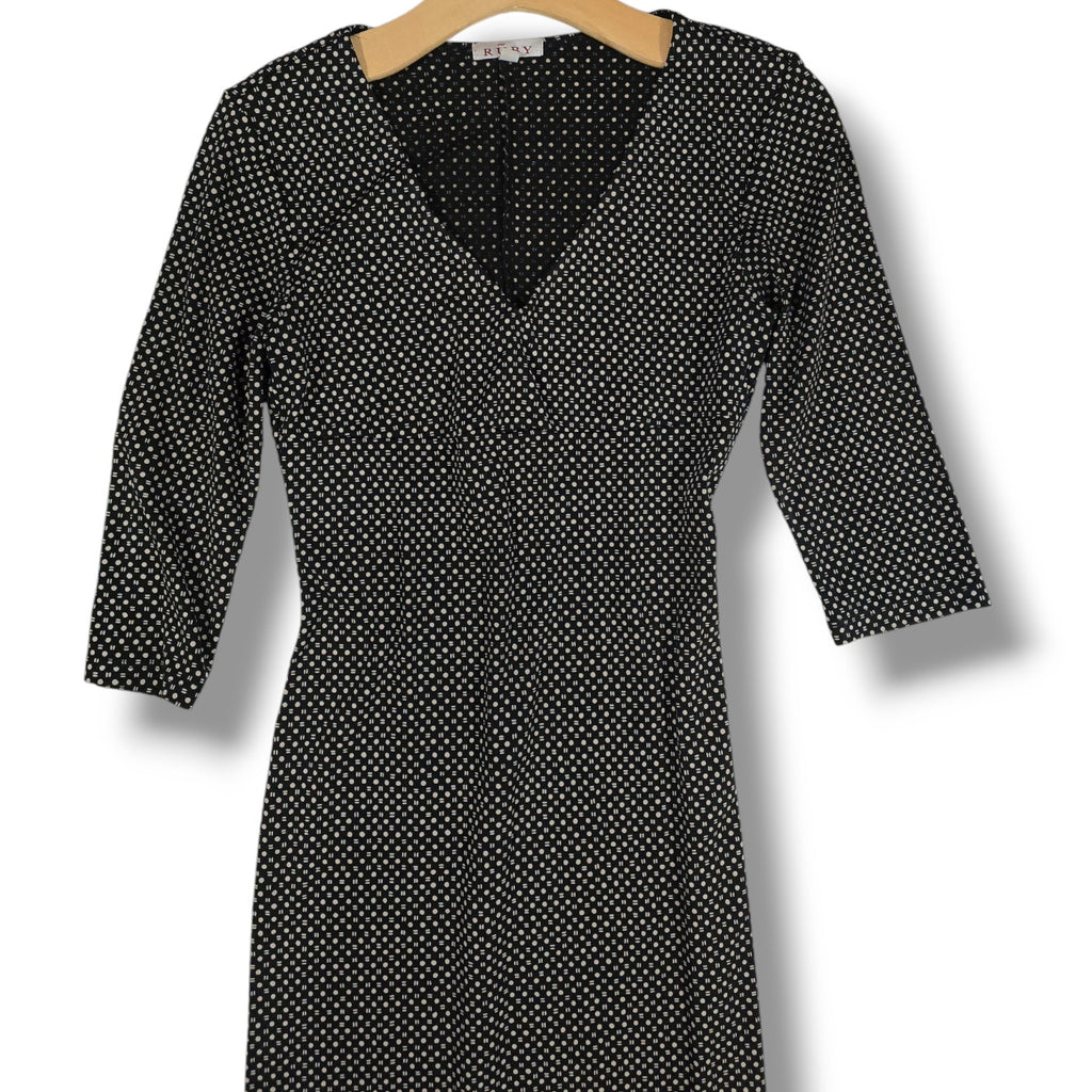 RUBY Women’s 3/4 Sleeve Empire Waist Career Dress – Small