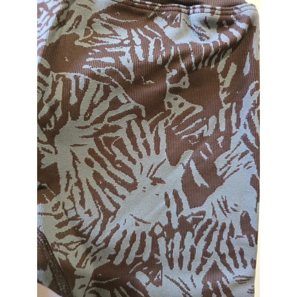 Astro Remiges Six Sense clairvoyant Compression workout Shorts Nebula Chestnut- SMALL