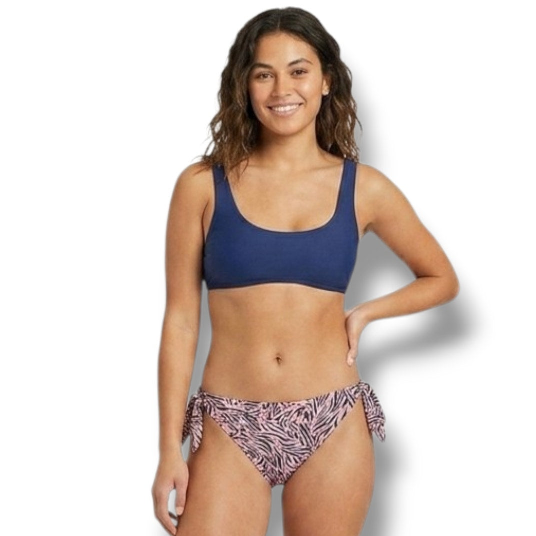 Xhilaration Juniors High-Leg High-Waist Animal Print Bikini Bottom – Medium (NWT)