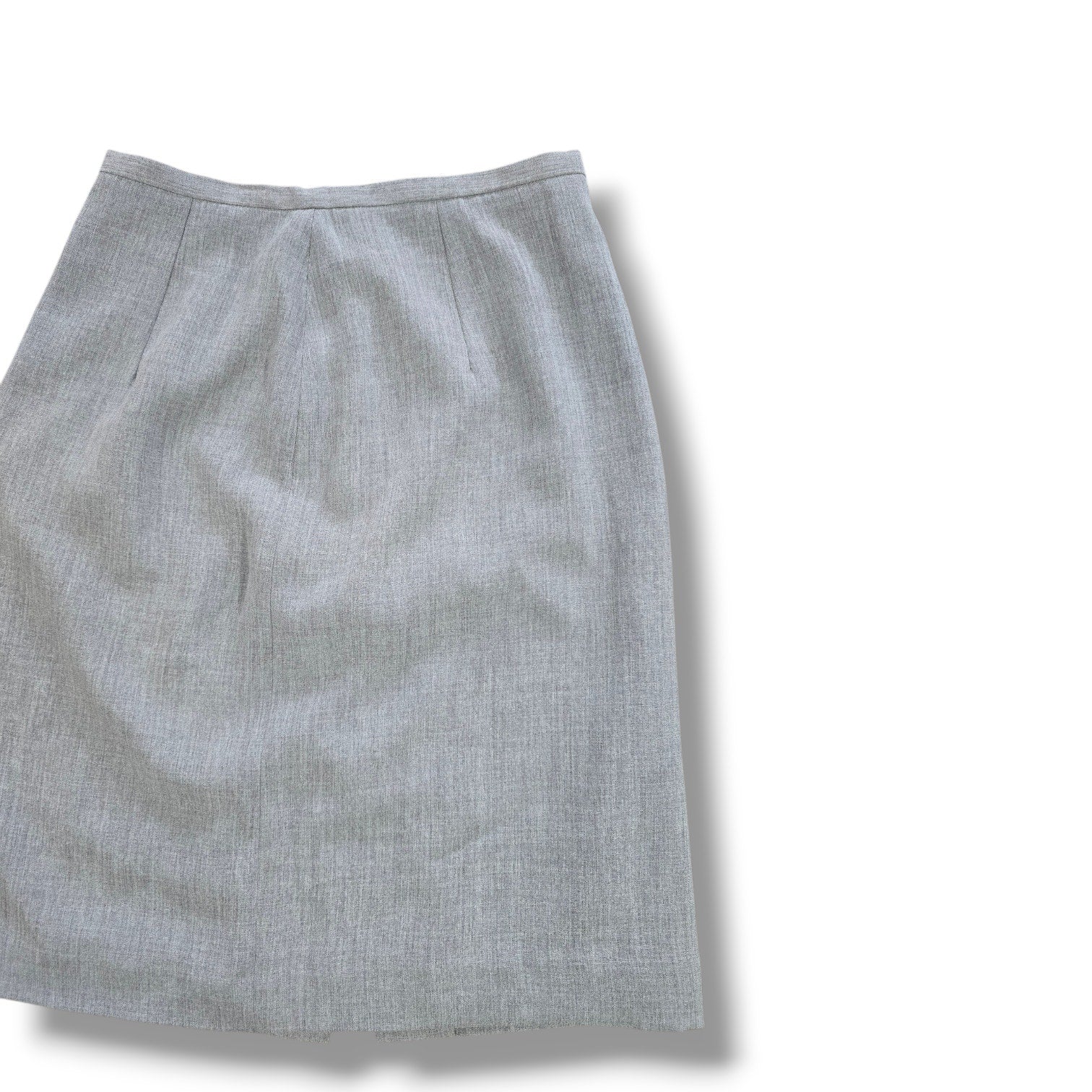 Worthington JCPenney Women's petite gray careerwear skirt - 6P
