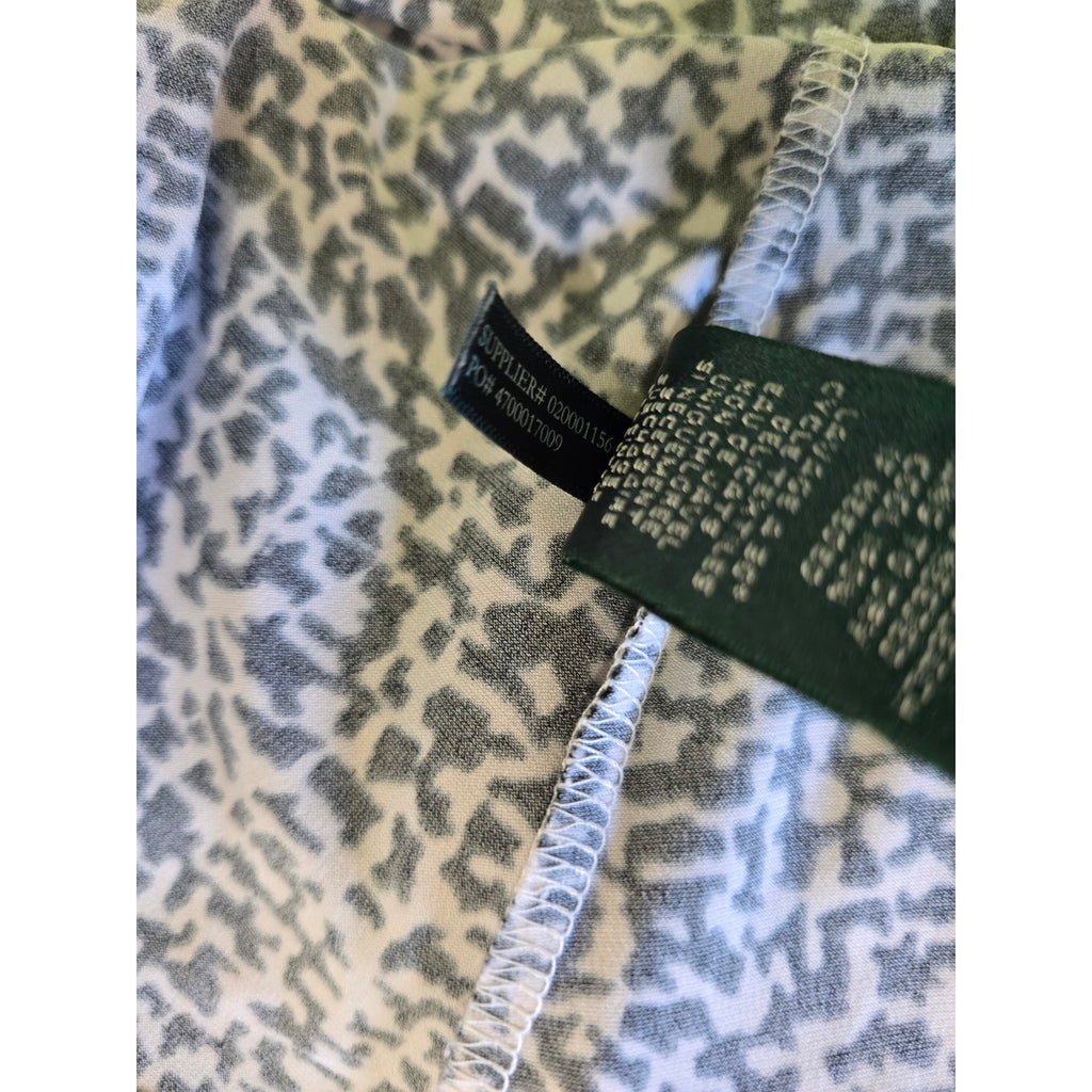Lauren Ralph Lauren Faux Wrap Animal Print Midi Dress