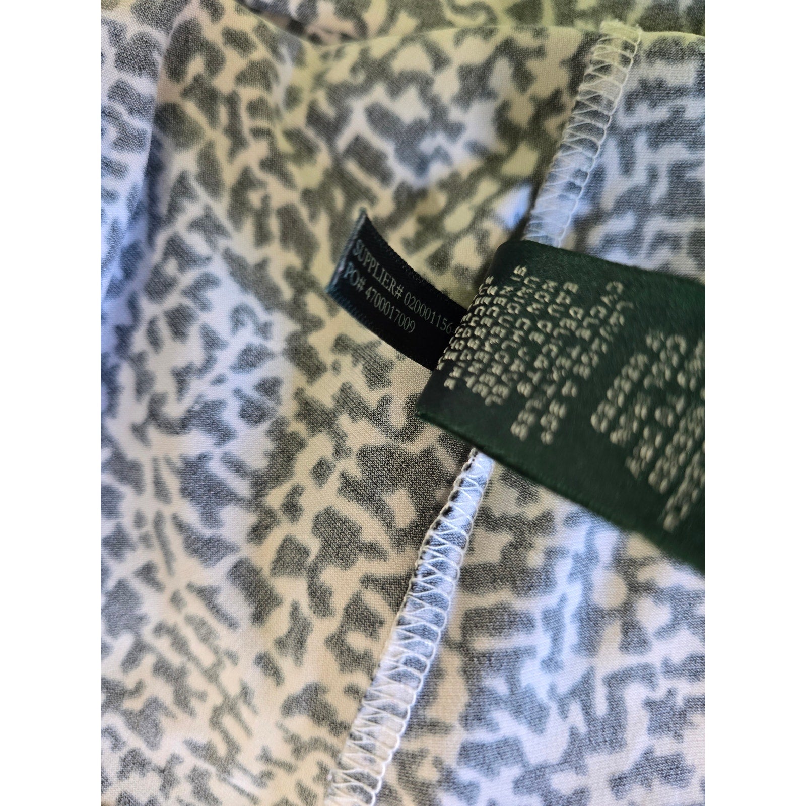 Lauren Ralph Lauren Faux Wrap Animal Print Midi Dress