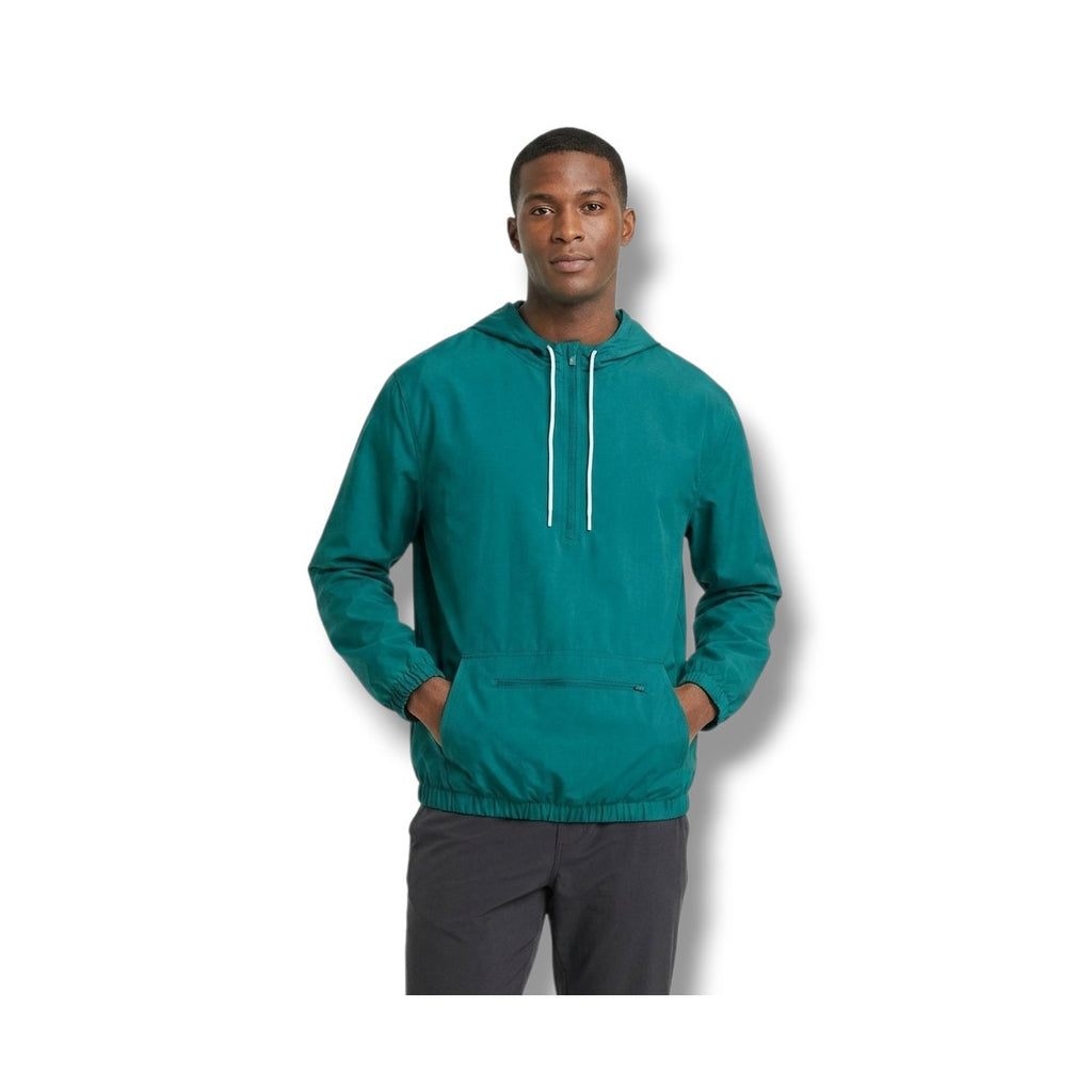 All In Motion Men’s Vibrant Blue Quick-Dry Pullover Hoodie – Size Small NWT