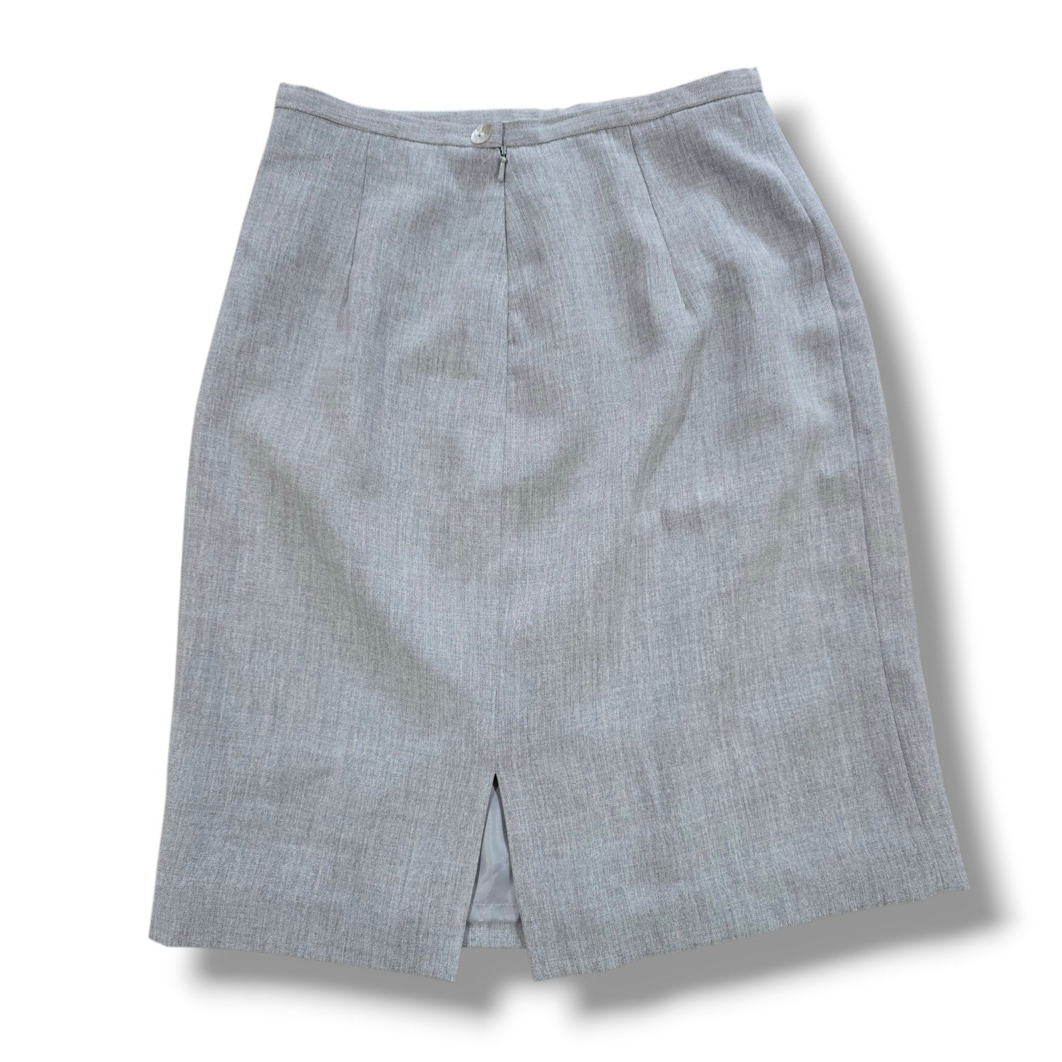 Worthington JCPenney Women's petite gray careerwear skirt - 6P