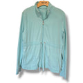 Danskin Now Mint Green Full-Zip Drawstring Active Jacket – Large