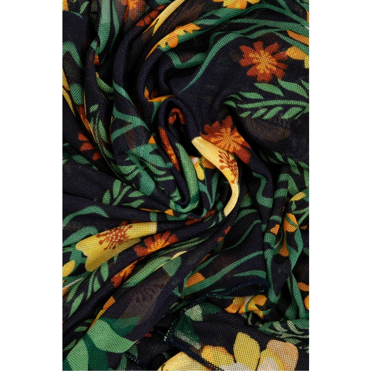Shiela Rose Women’s Floral Semi-Sheer Open Front Cardigan Small  Multicolor NWT