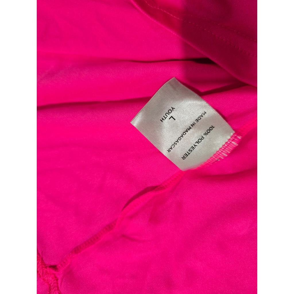 Sport-Tek Youth Large Neon Pink “Anthem” Graphic Tee Polyester Streetwear Shirt