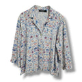 Lauren Ralph Lauren Blue and Red Floral Pajama Top