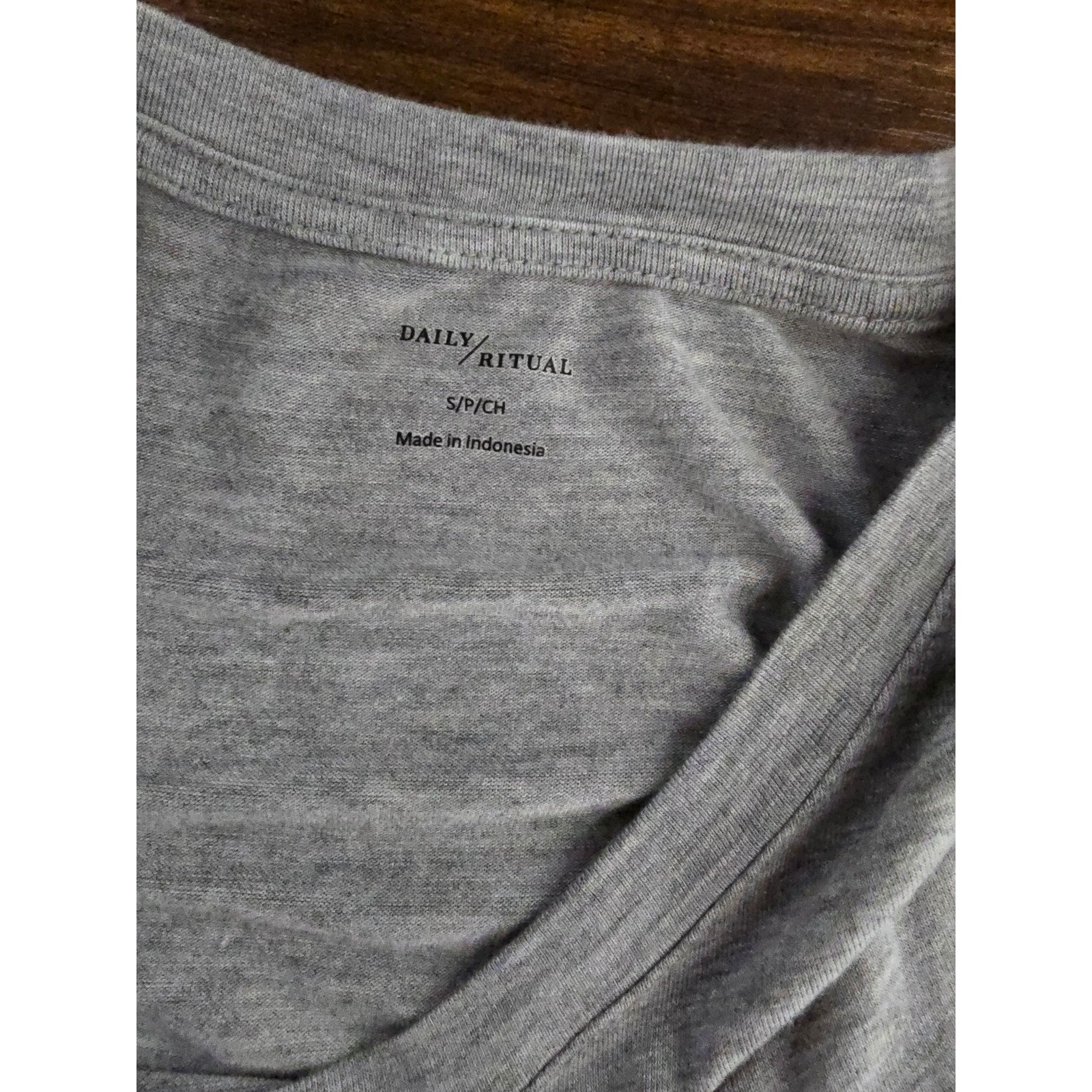 Daily Ritual Women's Size Small Heather Grey Jersey Knit Sleeveless Swing Dress