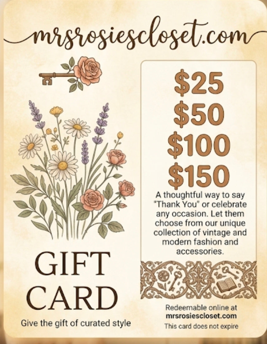 Mrs. Rosie's Closet Gift Card